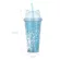 Miniso, a high -rolled cat water bottle with CAT Ears Glitter tumbler 420 ml.