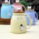 450ml Cartoon Ceramics Cat Mug With Lid And Spoon Coffee Milk Tea Mugs Breakfast Cup Drinkware S