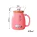450ml Cartoon Ceramics Cat Mug With Lid And Spoon Coffee Milk Tea Mugs Breakfast Cup Drinkware S
