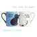 2PCS LUXURY KIS CAT CUPS COUPLE CARAMIC MUGS MARID COUPLESARY MORNING MILK COFFEE TEA BREAKFAST VALENTINES