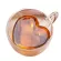 24H Ship 1PC Love Shaped Glass Mug Couple Cups Double Wall Glass Mug Resistant Tea Beer Milk Lemon Juice Cup Drinkware