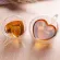 24H Ship 1PC Love Shaped Glass Mug Couple Cups Double Wall Glass Mug Resistant Tea Beer Milk Lemon Juice Cup Drinkware