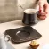 3pcs Ceramic Coffee Cup And Saucer Set European Style Light Luxury Afternoon Tea Milk Juice Breakfast Cup Saucer Spoon