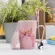 Ceramic pink naugty panther cup Cartoon Ceramics Milk Juice Tea Cups with Cover Spoon Birthday Anniversary S