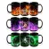 One Piece Coffee Magic Cups and Mugs Creative Color Change 350ml Luffy Zoro Anime Tea Cup Novelty S for Birthday Party