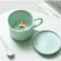 3D Lovely Small Animal Milk Creative Cartoon Ceramic Mug Heat-Resistant Cladon Cup The Best for Children Little Girl