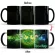 1pcs 350ml New Ceramic Coffee Milk Cups Color Changing Mugs For Children More Hot Water