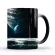 1pcs 350ml New Ceramic Coffee Milk Cups Color Changing Mugs For Children More Hot Water
