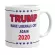 Donald Mugs Make America Great Again Quality Grade Ceramic 11oz Mug/cup Foam Box Protection For Him/her-White