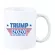 Donald Mugs Make America Great Again Quality Grade Ceramic 11oz Mug/cup Foam Box Protection For Him/her-White