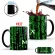 The Matrix Magic Mug Color Change Heat Sensitive Ceramic Coffee Mug Creative Tea Milk Ceramic S For Friends