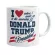 Donald Mugs Make America Great Again Quality Grade Ceramic 11oz Mug/cup Foam Box Protection For Him/her-White