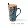 Creative Mugs Ceramic Mugs Retro Large Capacity 500ml Office Couple Mug Teacup Household Cup With Spoon