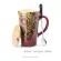 Creative Mugs Ceramic Mugs Retro Large Capacity 500ml Office Couple Mug Teacup Household Cup With Spoon