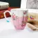 Europe Bone China Mugs Large Capacity 420ml Creative Flower Tea Cup Office Milk Coffee Mug Ceramic Home Drinkware