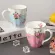 Europe Bone China Mugs Large Capacity 420ml Creative Flower Tea Cup Office Milk Coffee Mug Ceramic Home Drinkware