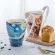 Van Gogh Vincent Les Tournesols Sunflowers Golden Mug Gilded Mug Coffee Mug Milk Cup Gilding Porcelain Cup Mug
