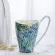 Van Gogh Vincent Les Tournesols Sunflowers Golden Mug Gilded Mug Coffee Mug Milk Cup Gilding Porcelain Cup Mug