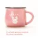 Ctree 1pcs Creative Candy Color Vintage Creative Ceramic Mug Breakfast Milk Cups Coffee Mugs Tea Cup 150/250/380ml C247