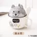 Creative Breakfast Cup Large Capacity Cute Cat Cartoon Office Cup With Lid Spoon Ceramic Coffee Mug Couple Cup