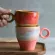 Chanshova 200ml Modern Personality Kiln Change Ceramic Breakfast Handgrip Milk Mug Teacup Coffee Cup China Porcelain H550