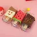Brand New Cute Donut Ice Cream Water Bottle With Straw Creative Square Watermelon Cup Portable Leakproof Tritan Bottle Bpa Free
