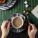 Yolife Creative Mug with Spoon Rhombic Pattern Milk Coffee Cup After Set Travel Mug Ceramic
