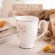 Bone Chinese Cup Mug Office Drinking Water Creative Personality Breakfast Milk Cup Couple Coffee Cup