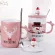 Ity Ceramics Coffee Mugs Cold Water Cups Office Afternoon Tea Scented Tea Black Tea Teacup Bring Lid Spoon