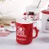 ITY CERAMICS COFFEE MUGS COLD WATER CUTERNOTONOON TEA SCENTED TEA BLACK TEACUP BRING SPOON