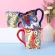 Creative Personality Trend American Ceramic Cup Large-Capacity Home Modern Couple Coffee Milk Tea Breakfast Cup LB81409