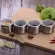 Magnetic Spice Jars With Clear Lid Stainless Steel Spice Sauce Storage Container Pot Kitchen Condiment Holder Seasoning Box Tool