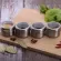 Magnetic Spice Jars with Clear Lid Stainless Steel SPICE STORAGE CONTARAGE CONTICHEN CONDIMENT HOLDER SEASONING BOX TOOL