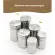 Spice Jar Powder Filters Stainless Steel Spice Storage Box Kitchen Supply Seasoning Bottle Salt Shaker Rotary Sprinkling Bottle