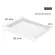 New White/Black Rectangular Plastic Tray Anti-Slip Trays Bandejas Para Decora O De Festa Wood Durable Trays