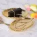 Decorative Gold Leaf Ceramic Plate Dish Porcelain Candy Trinket Jewelry Fruit Service Plate Crookiery Tableware