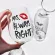 2PCS LUXURY KIS CAT CUPS COUPLE CARAMIC MUGS MARID COUPLESARY MORNING MILK COFFEE TEA BREAKFAST VALENTINES