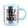 400ml Electric Mixing Cup Lazy Self Stiring Coffee Milk Drink Mug Blender Stainless Steel Juice with Lid