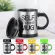 400ml Electric Mixing Cup Lazy Self Stiring Coffee Milk Drink Mug Blender Stainless Steel Juice with Lid