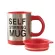400ml Electric Mixing Cup Lazy Self Stiring Coffee Milk Drink Mug Blender Stainless Steel Juice with Lid