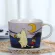 New 380ml Cartoon Hippo Mumin Family Ceramic Mugs Milk Coffee Afternoon Teacup Breakfast Tumbler Muumi Beautiful Cups