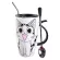 Portable Cartoon Nordic Mug Creative Water Milk Tea Coffee Yogurt Mug Best Cup With Lid House For Man Women Home