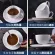 European Pure Ceramic Coffee Cup Dish Latte Cepuccino Flower Professional Mug Coffee