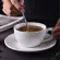 European Pure Ceramic Coffee Cup Dish Latte Cepuccino Flower Professional Mug Coffee
