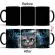 Smile Cat Animal Heat Sensitive Coffee Cup Porcelain Magic Color Changing Tea Cups Free Shipping