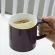 Tea Ceramic Cup with Lid Cookie Dish Flower Tea Custom Office Cup
