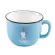Creative Color Heat-Resistant Mug Cartoon With Spoon Lid 200ml Cup Milk Coffee Mugs Children Cup Office Drinkware