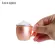 1pcs/4pcs 60ml 2 Ounces Hammered Copper Plated Moscow Mule Mug Beer Cup Coffee Cup 304 Stainless Steel Mug