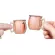 Moscow Mule Mug Marble Moscow Mule Double Walled Copper Mugs Cup 100% Pure Solid Copper Cups With Brass Handles Finish