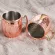 1pcs/4pcs 60ml 2 Ounces Hammered Copper Plated Moscow Mule Mug Beer Cup Coffee Cup 304 Stainless Steel Mug